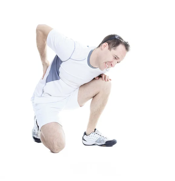 Back injury — Stock Photo, Image