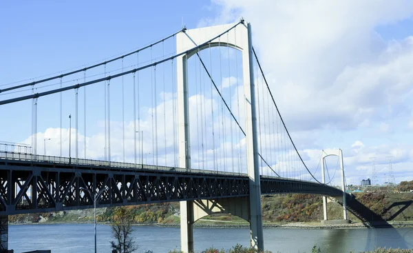 Ciudad de Quebec Pierre Laporte puente —  Fotos de Stock