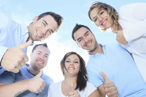 Portrait of a beautiful family brother and sister — Stock Photo, Image