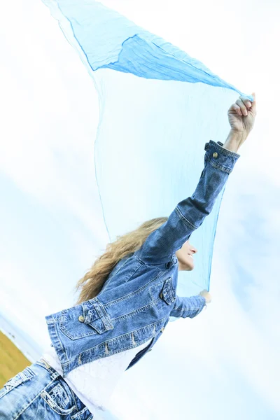 Senior woman outdoors — Stock Photo, Image