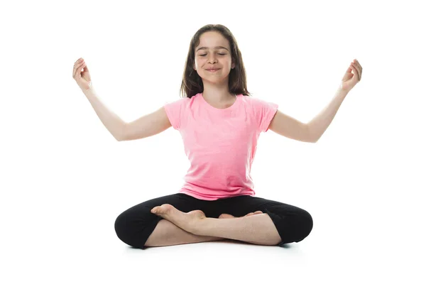 Yoga position — Stock Photo, Image