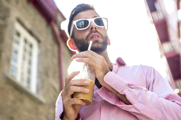 Hipster άνδρες — Φωτογραφία Αρχείου