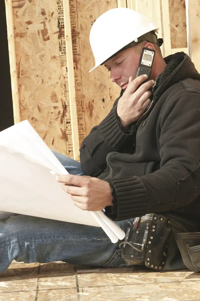 A construction men working — Stock Photo, Image