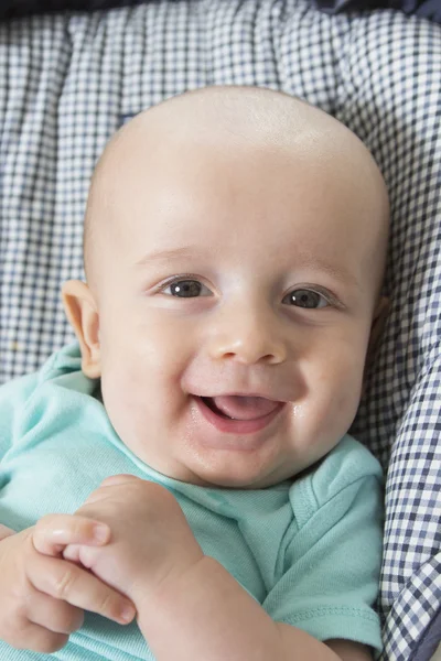 Adorable young baby boy at home — Stock Photo, Image