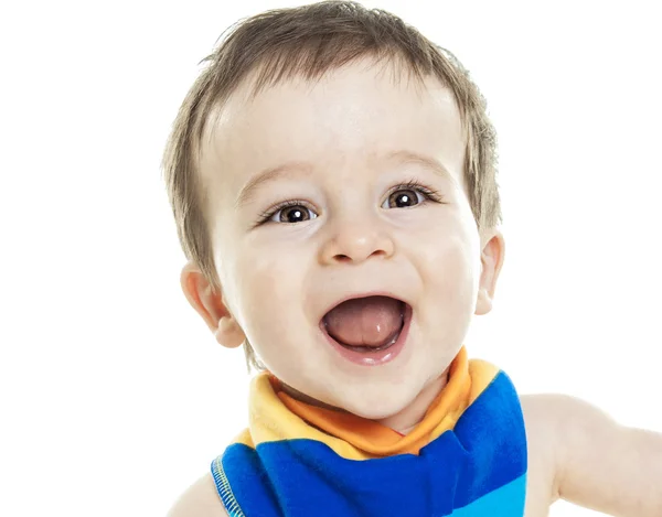 Estudio retrato de bebé niño — Foto de Stock