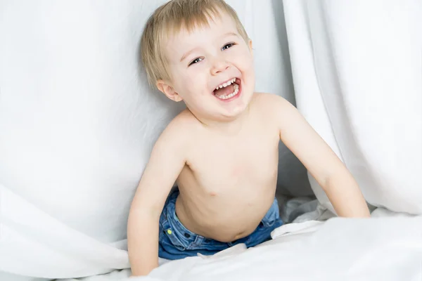 Hälsosam livsstil av ung pojke — Stockfoto