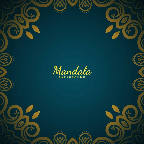 Klasik Tasarım Mandala Stil Arkaplan Vektörü — Stok Vektör