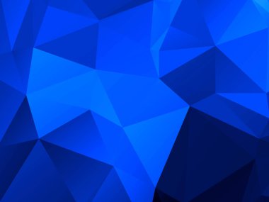 Modern renkli geometrik çokgen arkaplan vektörü