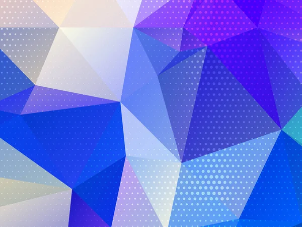 Moderne Bunte Geometrische Polygon Hintergrundvektor — Stockvektor