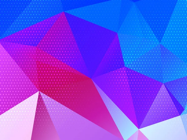 Moderne Bunte Geometrische Polygon Hintergrundvektor — Stockvektor