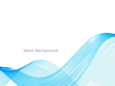 Modern dekoratif dalga stili dinamik arkaplan vektörü 