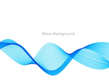 Modern dekoratif dalga stili dinamik arkaplan vektörü 