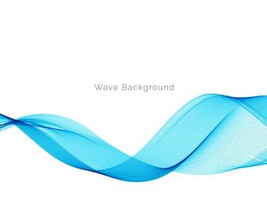 Soyut pürüzsüz renk dalgası eğrisi akış çizimi ve şık bir arka plan. Duman tasarımı. Vektör çizgileri. vektör