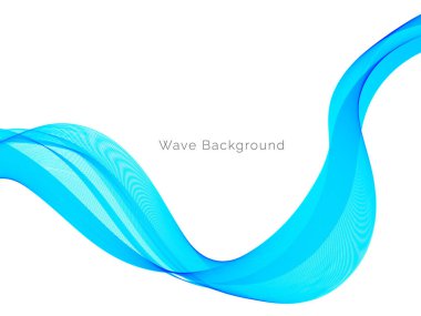 Soyut pürüzsüz renk dalgası eğrisi akış çizimi ve şık bir arka plan. Duman tasarımı. Vektör çizgileri. vektör