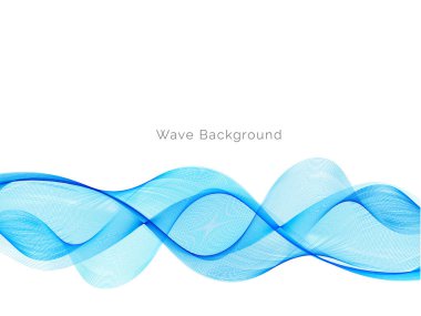 Modern dekoratif dalga stili dinamik arkaplan çizim modeli vektörü