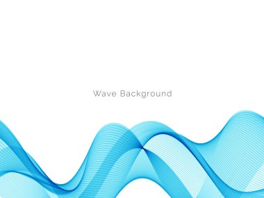Modern dekoratif dalga stili dinamik arkaplan çizim modeli vektörü