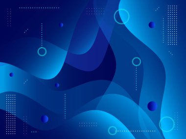 mavi soyut desenli duvar kağıdı vektörü