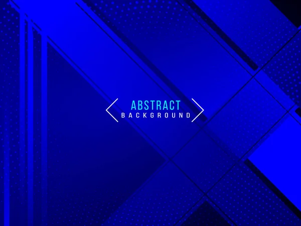 抽象的な勾配幾何学的青の現代的背景パターンベクトル — ストックベクタ
