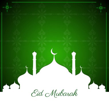 güzel cami sahnesi bayram arka plan vektörü