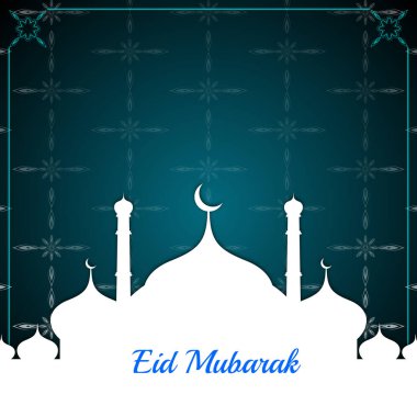 güzel cami sahnesi bayram arka plan vektörü