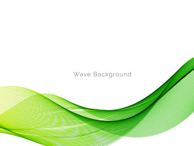 Pürüzsüz şeffaf renk dalga vektörüyle soyut vektör arkaplanı