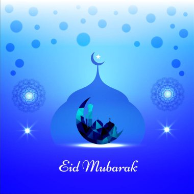 Soyut Kurban Bayramı İslami vektör arkaplan tasarım vektörü