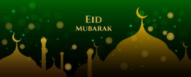 Bayram Mübarek festivali dekoratif arka plan vektörü