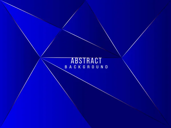 Gradiente Abstrato Com Linhas Geométricas Azul Forma Moderna Padrão Fundo — Vetor de Stock