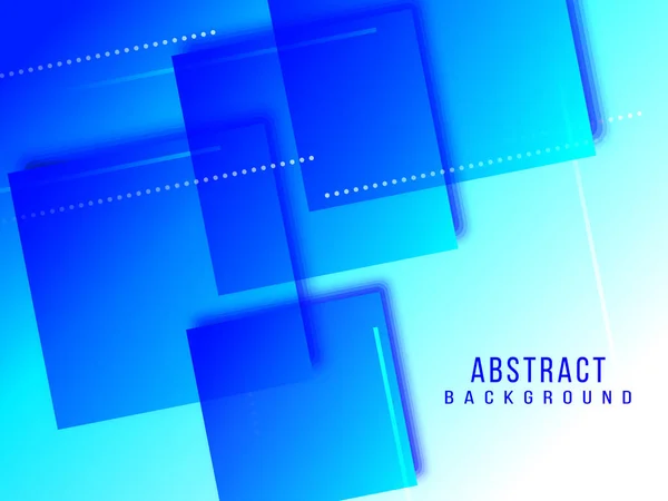 Abstrait Géométrique Bleu Forme Moderne Motif Fond Vecteur — Image vectorielle