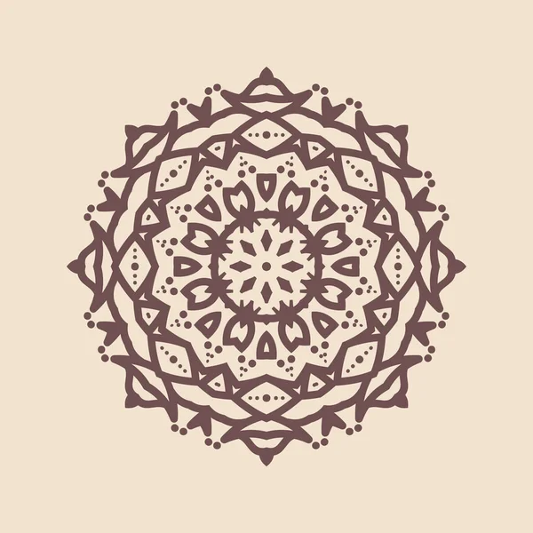Büyük güzel mandala 'nın güzel çizimi, izole tasarım. 