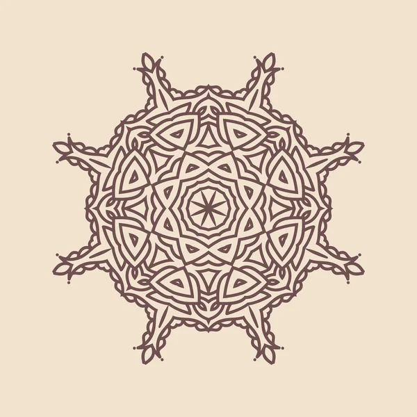 Hindistan 'ın güzel klasik dairesel modeli, mükemmel vektör illüstrasyon vektörü