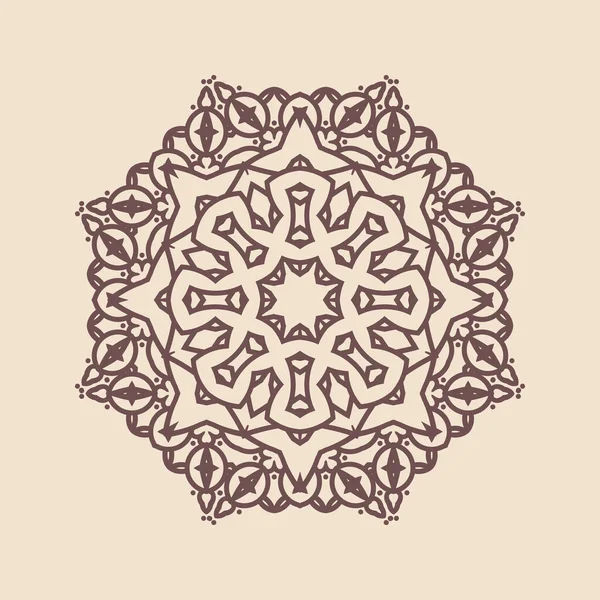 Hindistan 'ın güzel klasik dairesel modeli, mükemmel vektör illüstrasyon vektörü