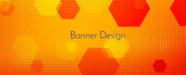 Abstraktní Elegantní Geometrické Dekorativní Design Banner Pozadí Vektor — Stockový vektor