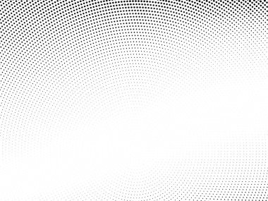 Soyut geometrik noktalı yarım ton desen tasarım arka plan vektörü