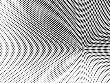 Soyut geometrik noktalı yarım ton desen tasarım arka plan vektörü
