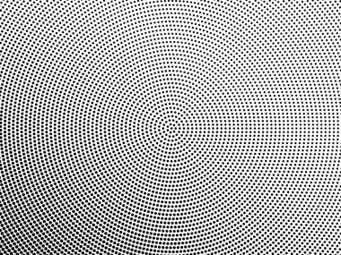 Soyut geometrik noktalı yarım ton desen tasarım arka plan vektörü