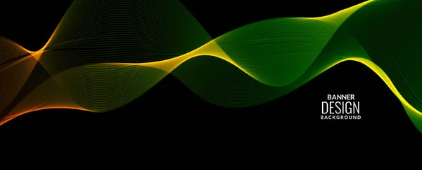 Fundo Abstrato Moderno Elegante Colorido Banner Fundo Vetor —  Vetores de Stock