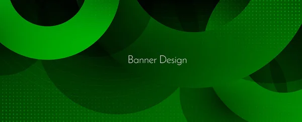 Abstract Geometrische Kleurrijke Moderne Decoratieve Groene Design Banner Patroon Achtergrond — Stockvector