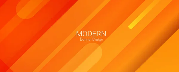 Moderna Eleganta Gula Abstrakta Geometriska Elegant Färgglada Banner Mönster Bakgrund — Stock vektor