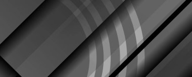 Karanlık geometrik siyah soyut arkaplan zarif tasarım şablon vektörü