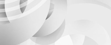 Soyut gri ve beyaz geometrik stil modern arkaplan tasarım vektörü