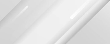 Soyut gri ve beyaz geometrik stil modern arkaplan tasarım vektörü