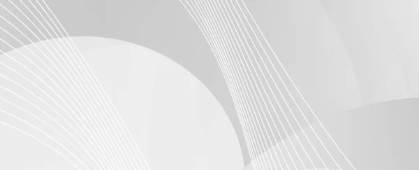 Resumen Gris Blanco Geométrico Elegante Moderno Vector Diseño Fondo — Vector de stock