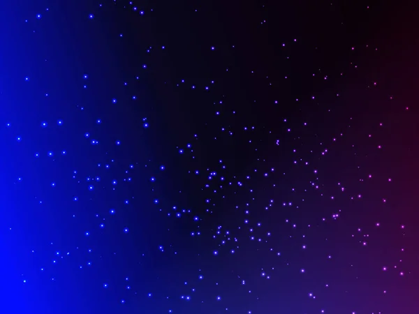 Colorful Purple Bokeh Effect Texture Background Abstract Glitter Blue Background — 스톡 벡터