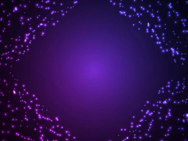 色彩斑斓的紫色效果 纹理背景抽象闪烁着蓝色背景矢量 — 图库矢量图片