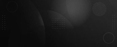 Karanlık geometrik siyah soyut arkaplan zarif tasarım şablon vektörü