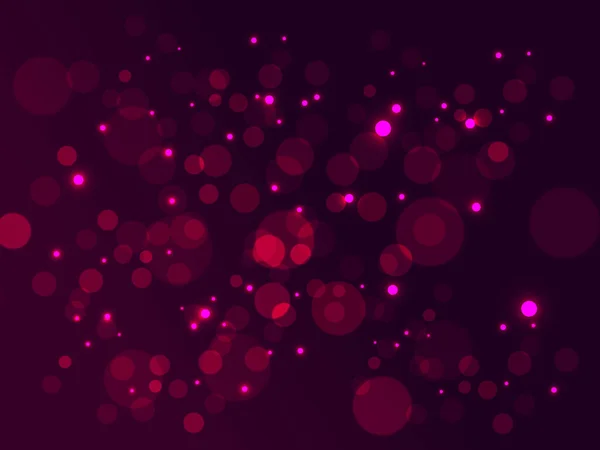 闪烁迷人的仙女空间点紫色抽象粒子和闪耀的色彩背景矢量 — 图库矢量图片