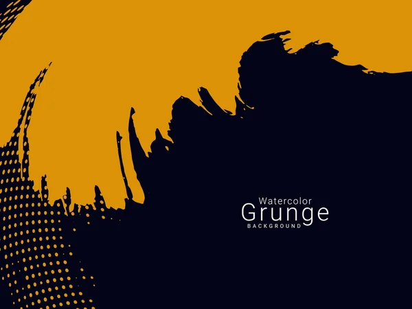 Abstrakte Gelbe Grunge Textur Hintergrund — Stockvektor