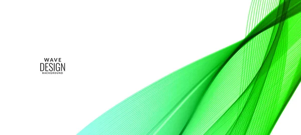 Абстрактный Фон Современный Зеленый Элегантный Красочный Вектор Фона Баннера — стоковый вектор
