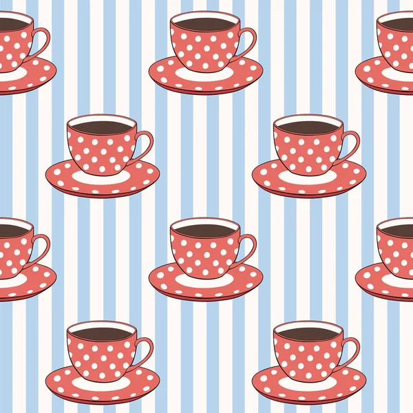 Cups ile sorunsuz vektör desen